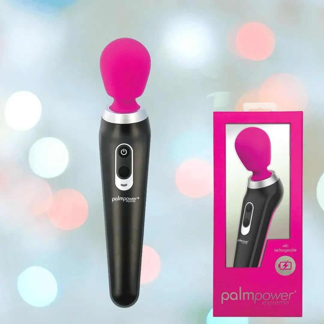 Palmpower Extreme Wand Massager - Pink 1