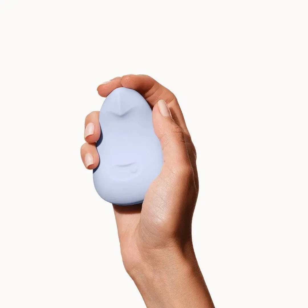 Dame Pom Flexible Clitoral Vibrator - Blue Ice 1