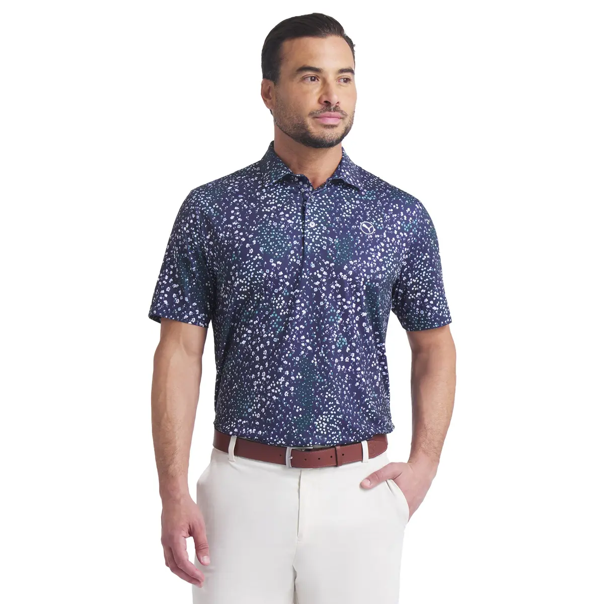 Puma Golf Cloudspun Garden Polo Shirt 1