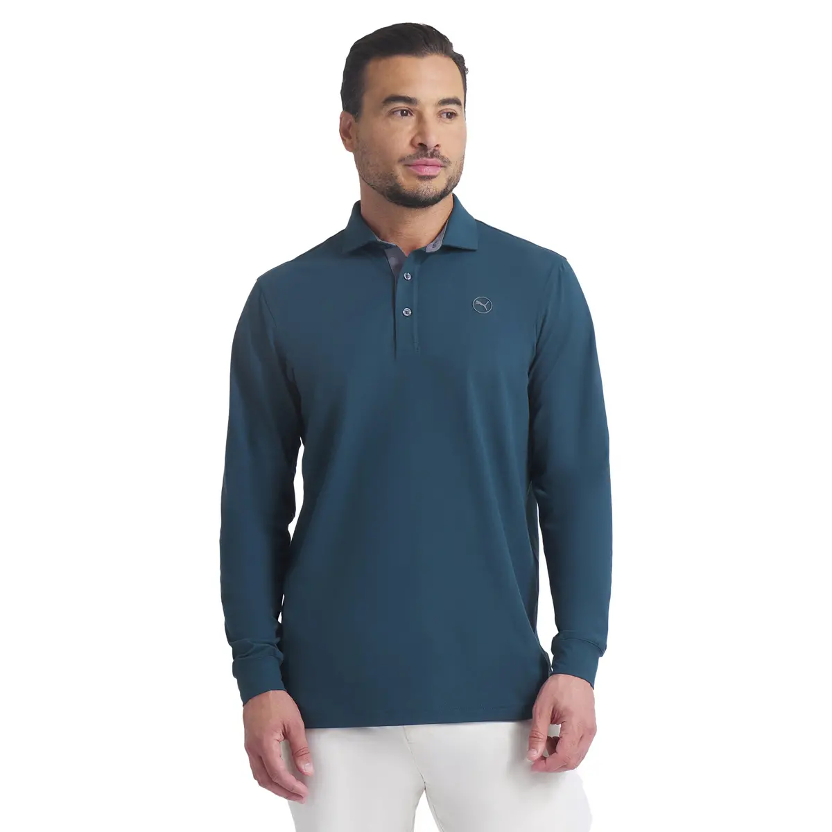 Puma Golf Cloudspun Midweight Ls Polo Shirt 1