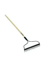 Rake Bow 14 Tine Wood Handle 1