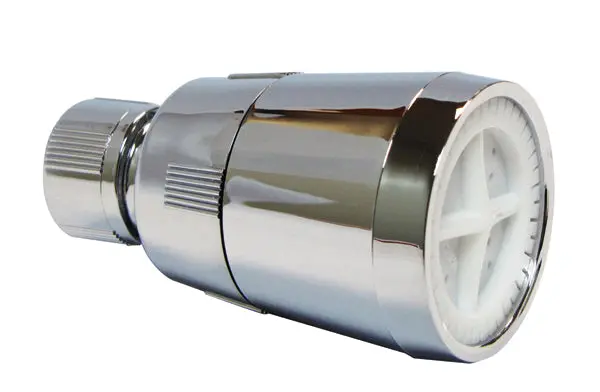 Plumb Pak Pp825-3 Economy Series Shower Head, 2-1/2 Gpm, 1/2 In Connection, Plastic, Chrome 1