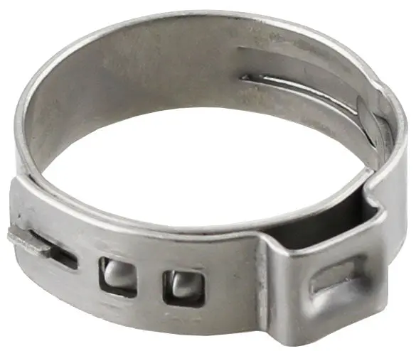 Pex 1/2" Ss Pinch Clamp - 10 Pk 1