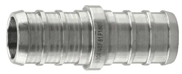 Pex 1/2" Ss Coupling 304 1