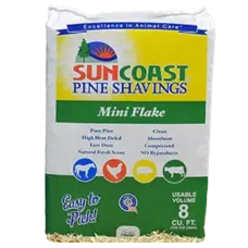 Shavings Mini Flake 8 Cubic Feet : Suncoast 1