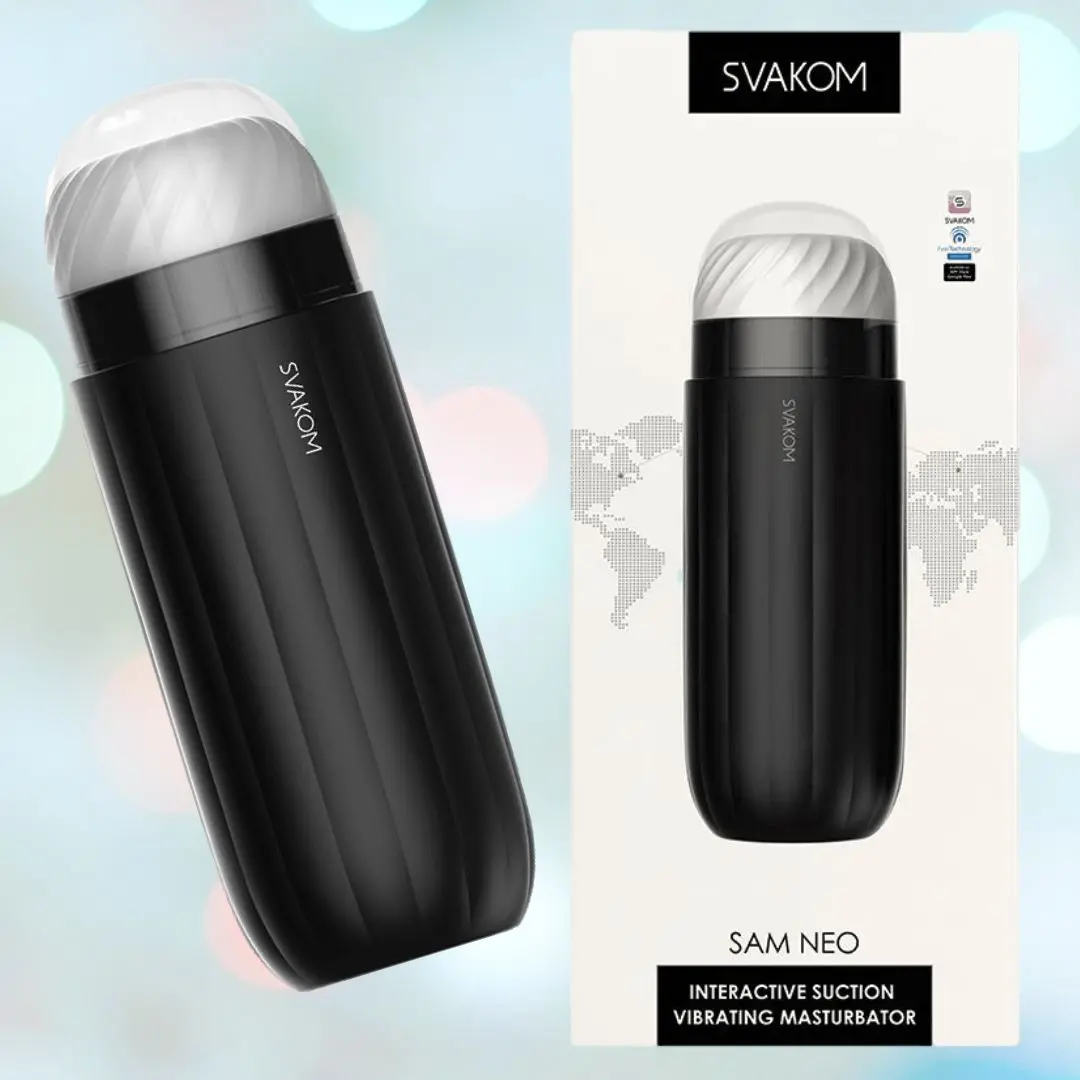 Svakom Sam Neo Vibrating Masturbating Sleeve 1