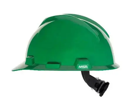 Msa Safety Helmets For Head Protection (Local) - Non Ventilated Green 1