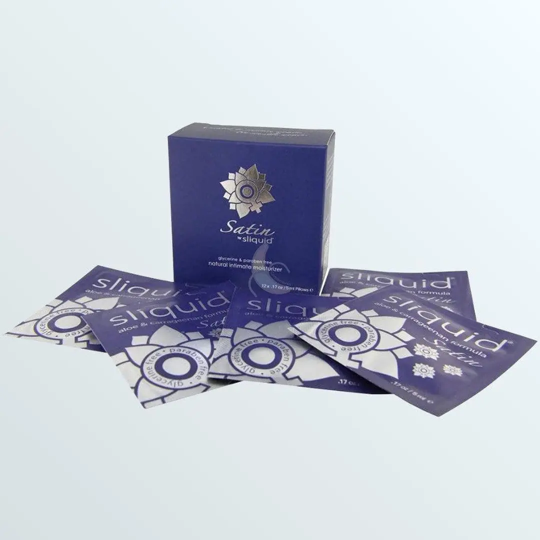 Sliquid Satin Lube Cube Sampler Pack | 12-Pack 1