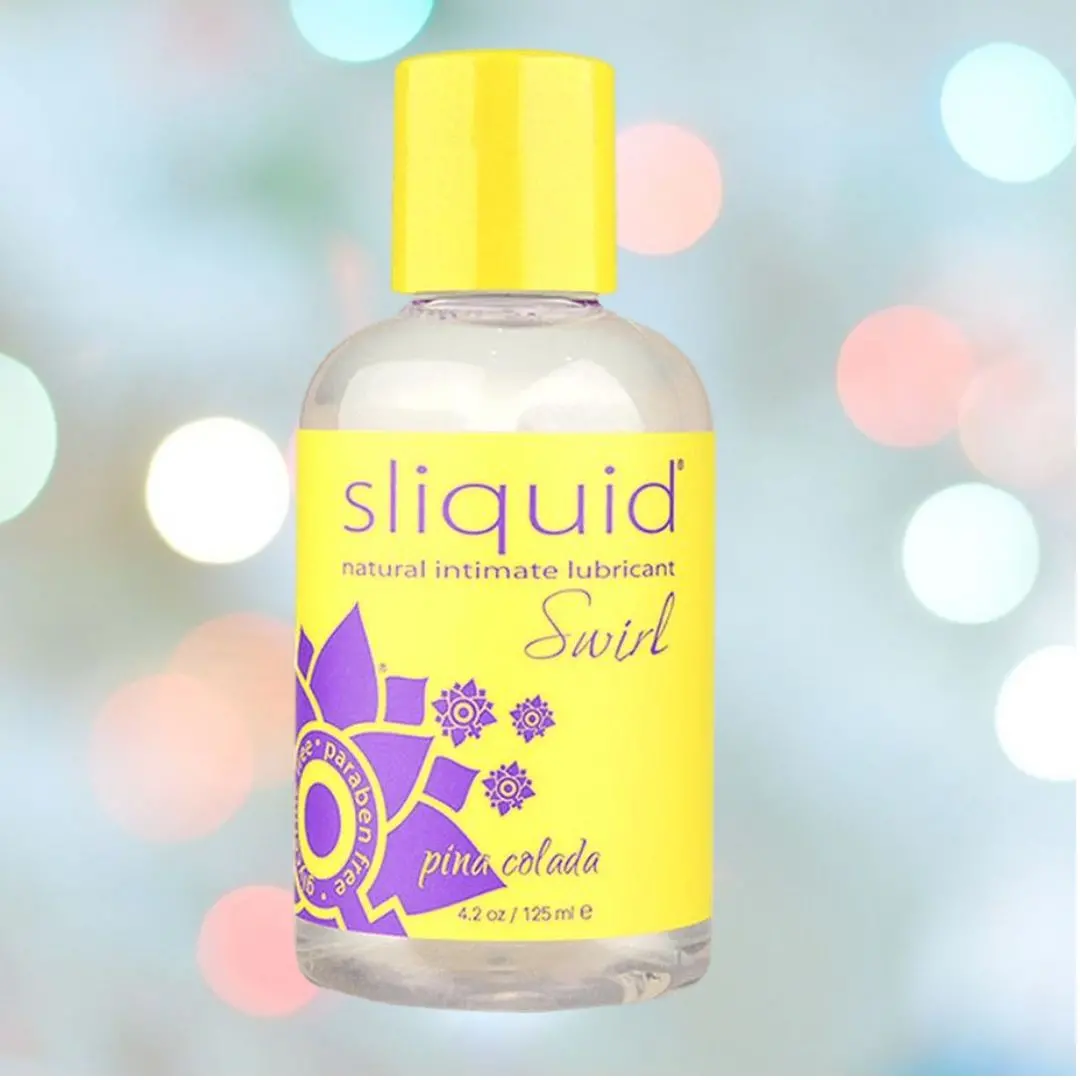 Sliquid Naturals Swirl Pina Colada Flavored Lube | 4.2Oz 1