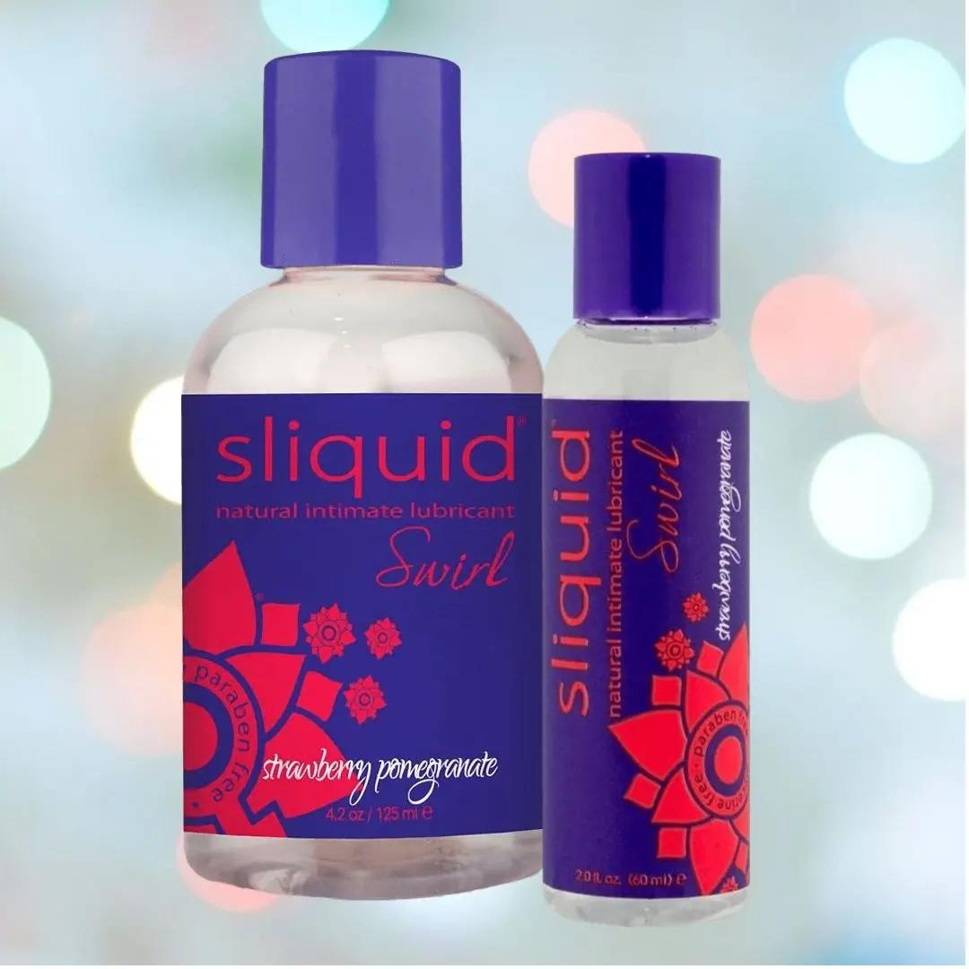 Sliquid Swirl Naturals "Strawberry Pomegranate" Flavored Lubricant 🍓 1