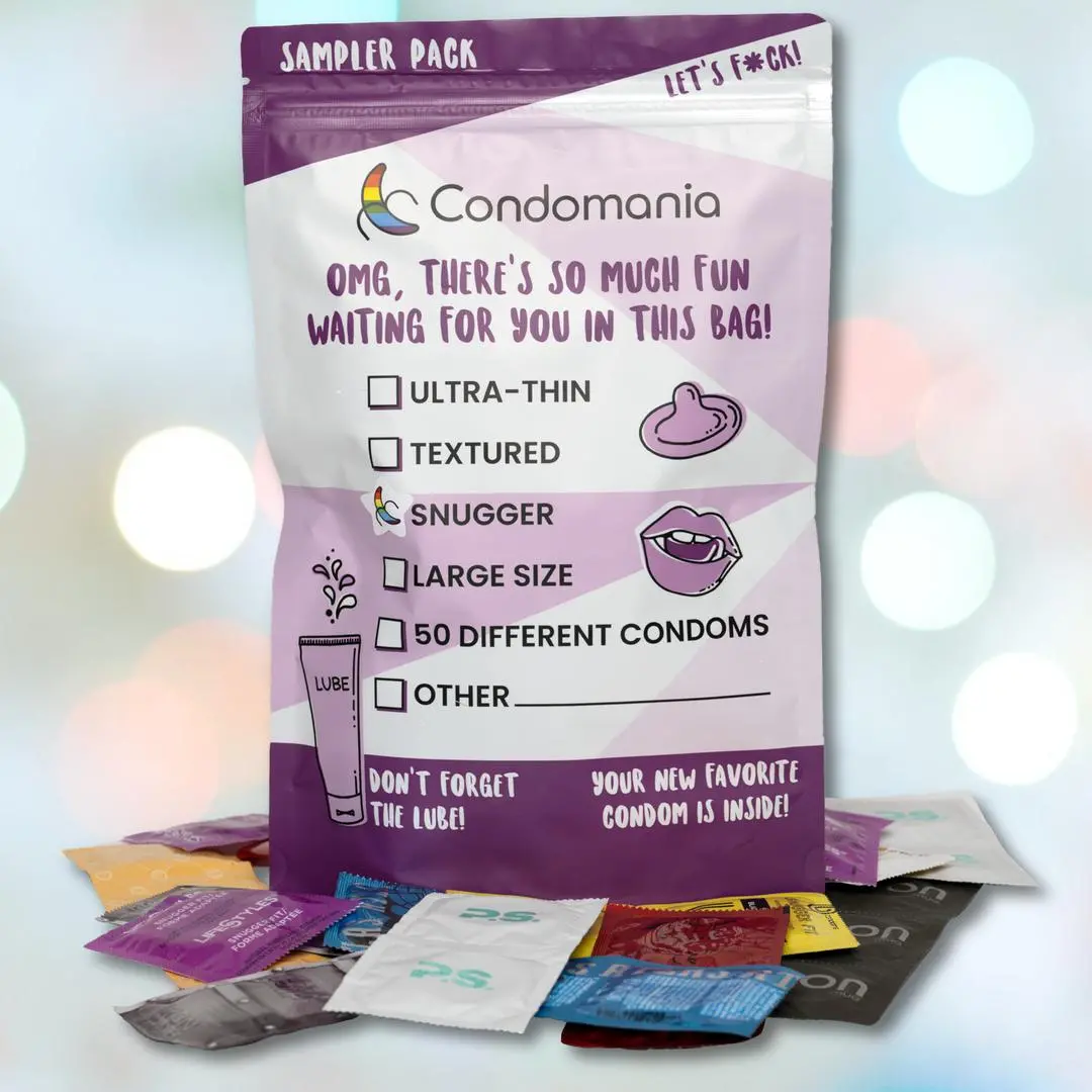 Snugger Fitting Condom Sampler 1
