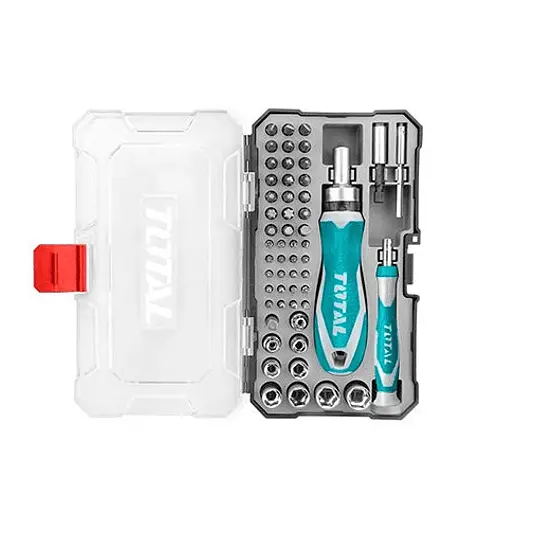 Total 55Pcs Screwdriver Bits Set Tacsd30556 1
