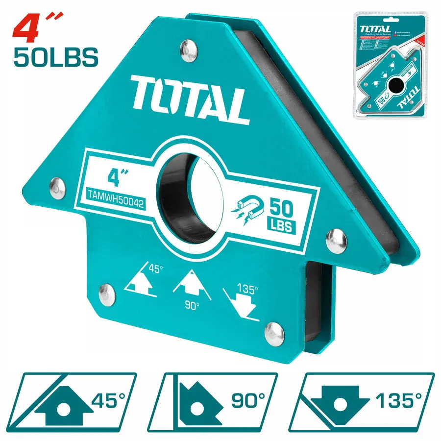 Total Magnetic Welding Holder 50Lbs 4" Tamwh50042 1