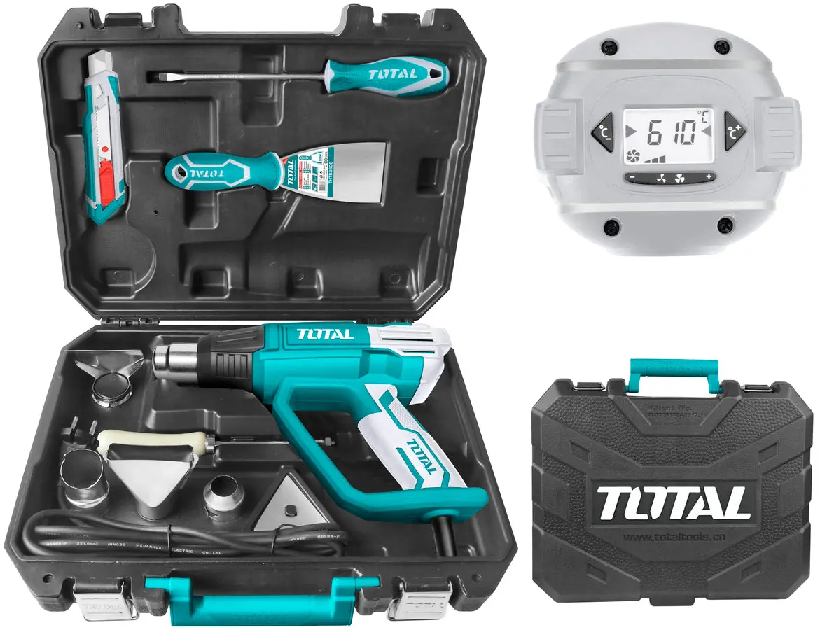 Total Heat Gun 200W Complete Set Tb20062 1