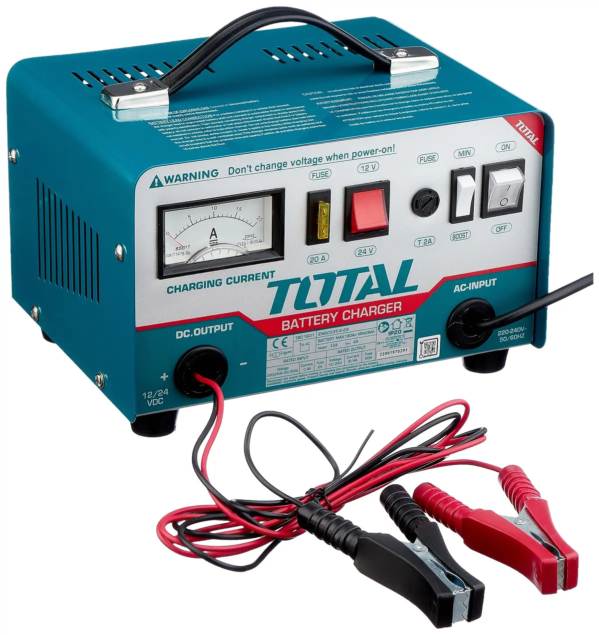 Total Battery Charger 12/24V Tbc1601 1