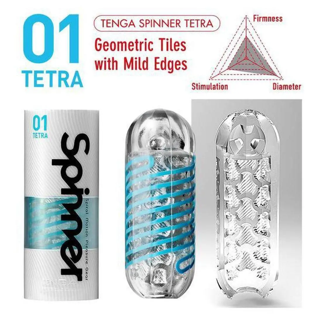 Tenga Spinner Penis Stroker | 'Tetra' 01 1