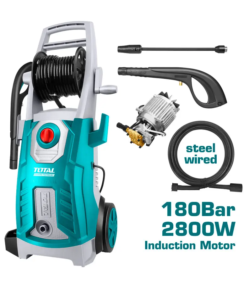 Total High Pressure Washer 2800W 180Bar Tgt11266 1