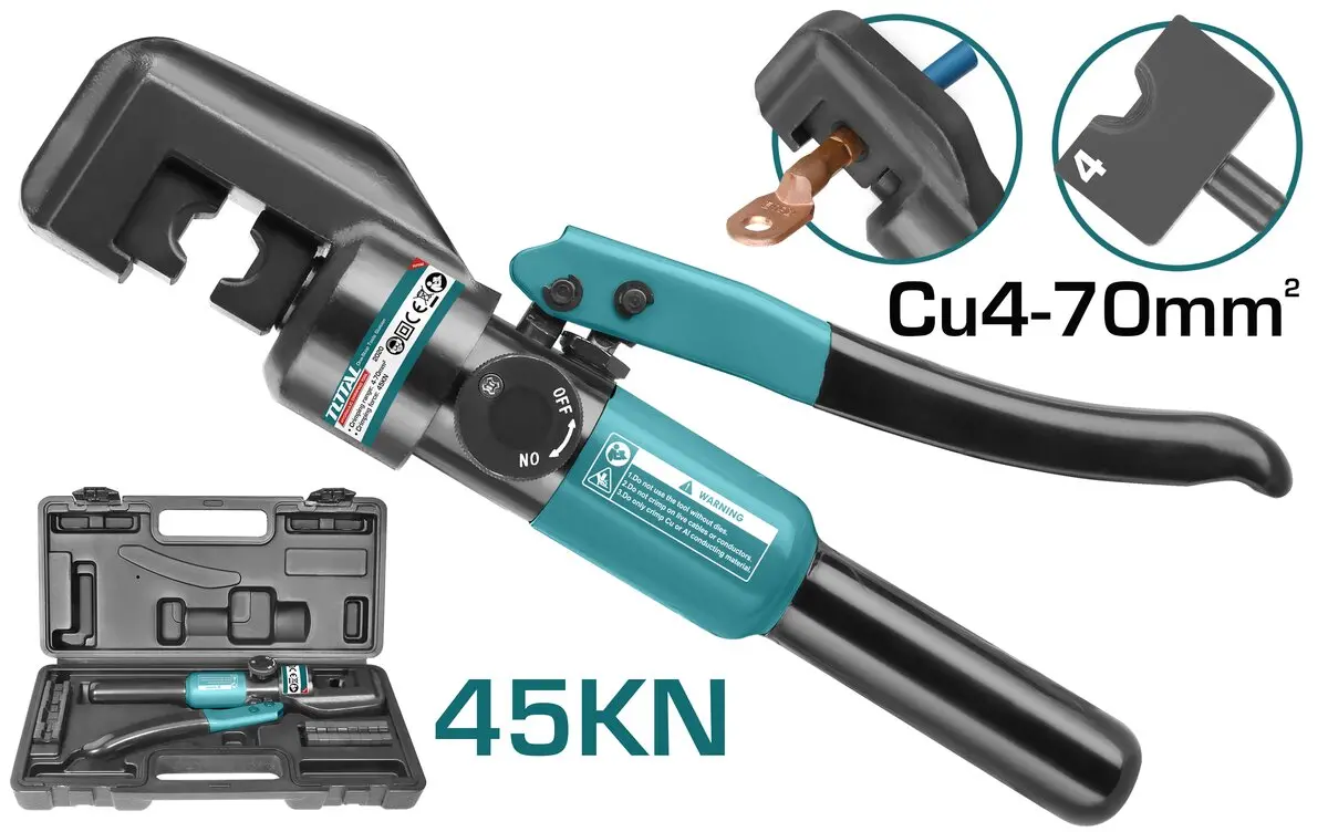 Total Hydraulic Crimping Tool 45Kn Thct070 1