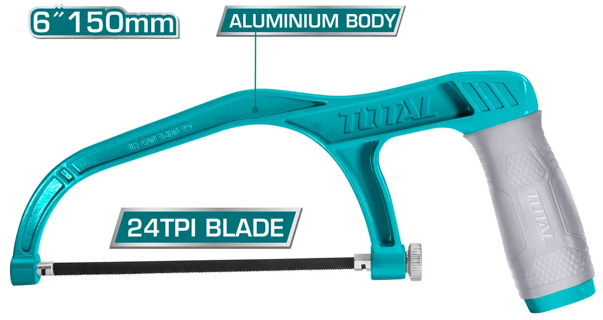 Total Mini Hacksaw Frame 6" Thmhf1503 1