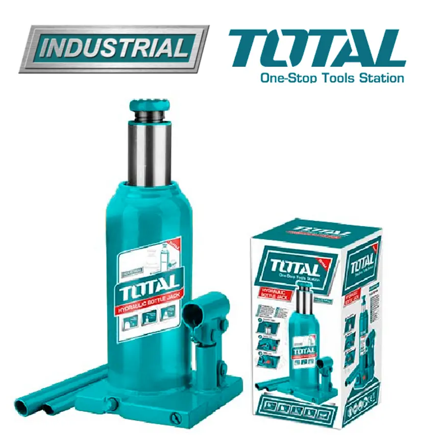 Total Hydraulic Bottle Jack 12Ton Tht109122 1