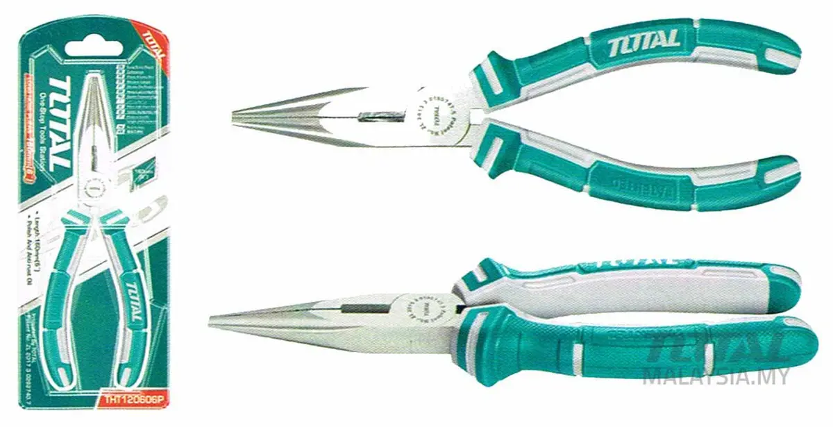Total Long Nose Pliers 6" Tht120606p 1