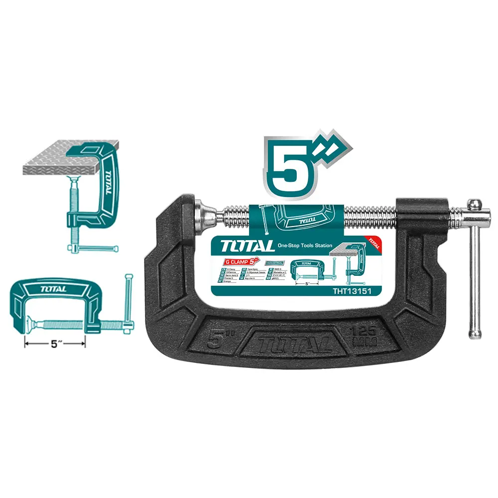 Total G Clamp 5" Tht13151 1