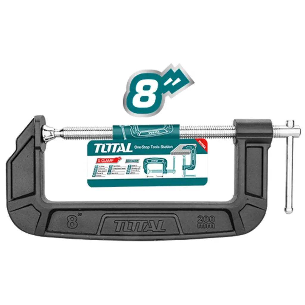 Total G Clamp 8" Tht13186 1