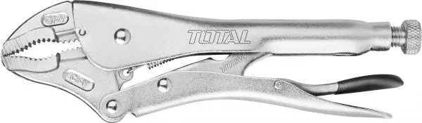 Total Curved Jaw Lock Plier 10" Tht191001 1