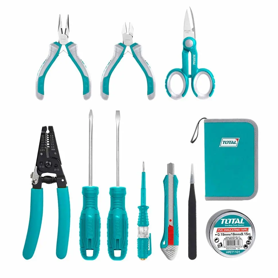 Total 11Pcs  Electricians Tools Set Tkets0111 1