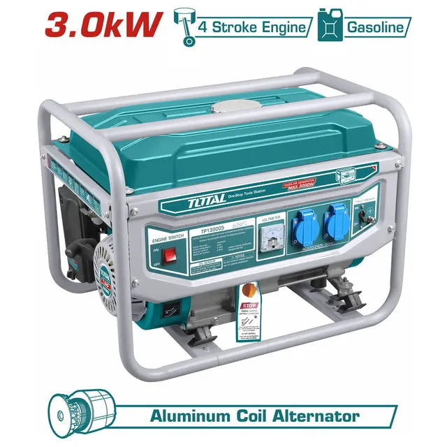Total Gasoline Generator 3.0Kw Tp130005 1