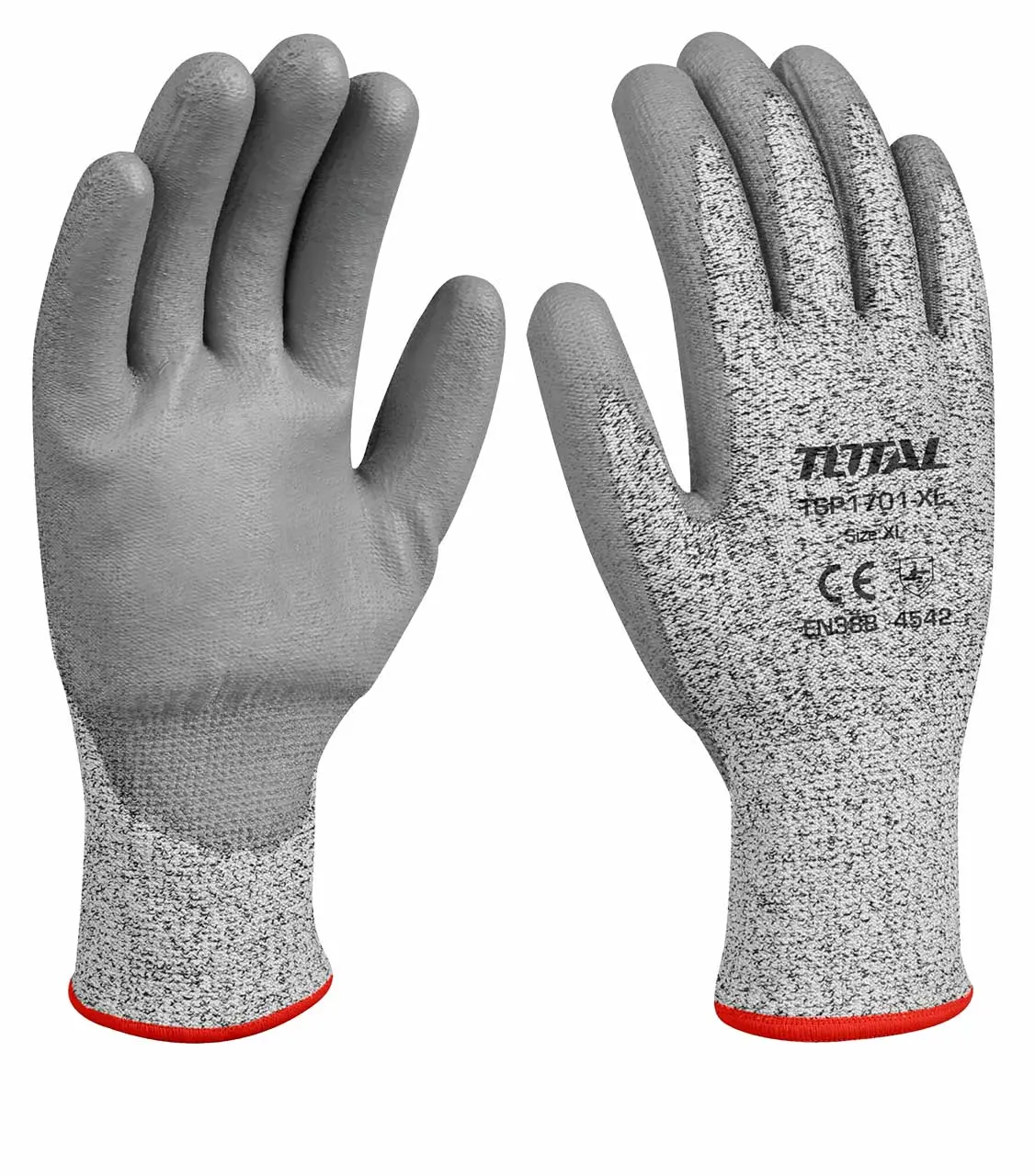 Total Cut-Resistance Gloves Tsp1702-Xl 1