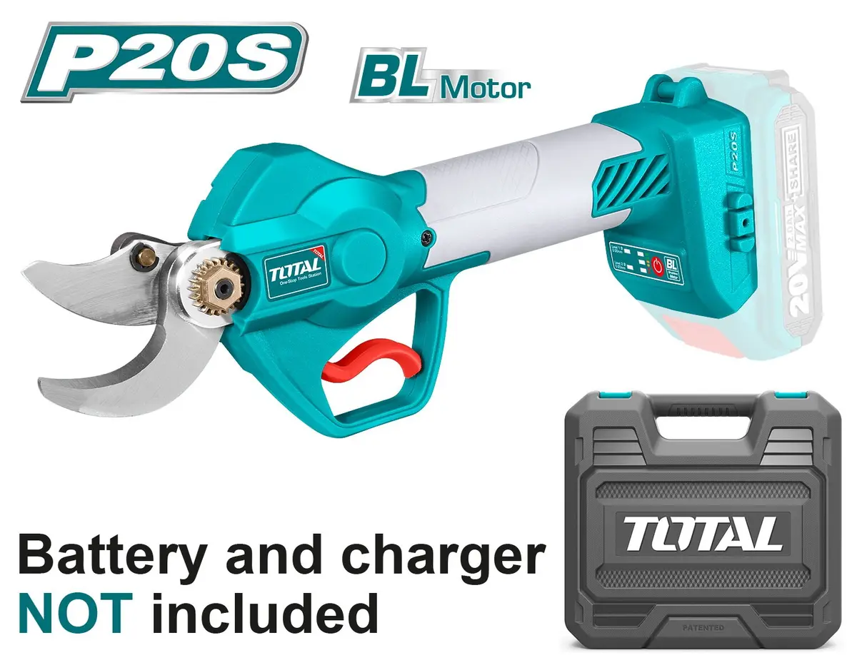 Total Lithium-Ion Gauge Straight Shear (Cordless Pruner) Brushless Motor20v Tssli2001 1