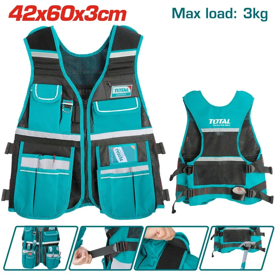 Total Tool Vest Ttvt1601 1