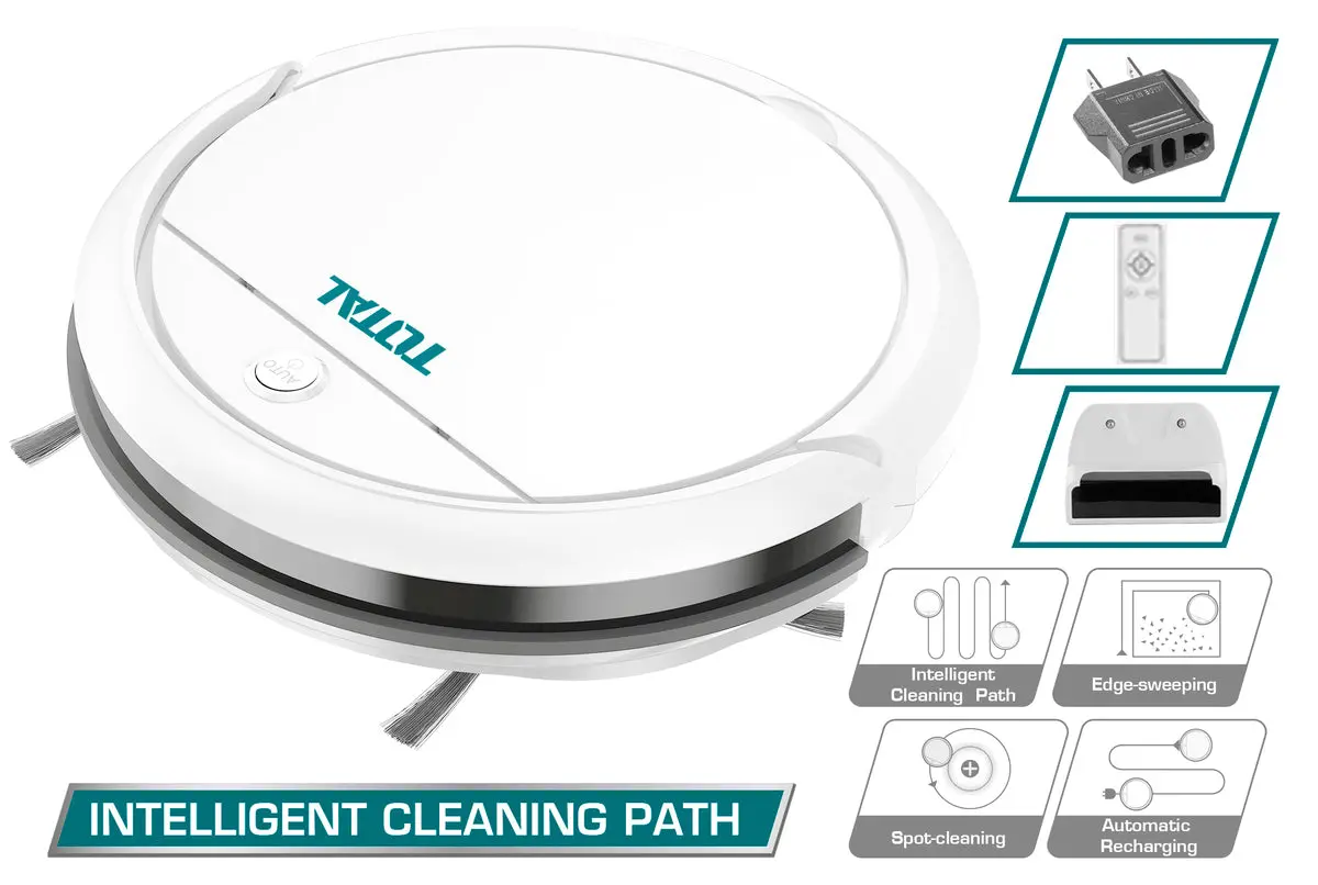 Total Robotic Vacuum Cleaner(Gyroscope Style) 1