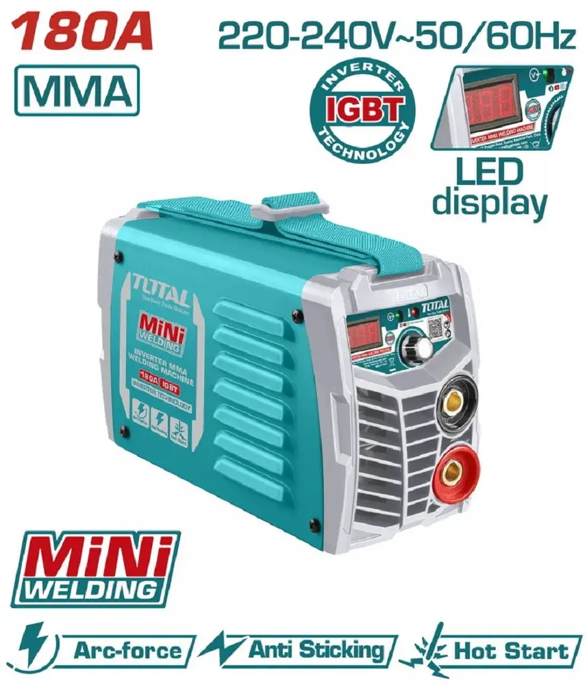Total Inverter Mma Welding Machine 180A Tw218016 1