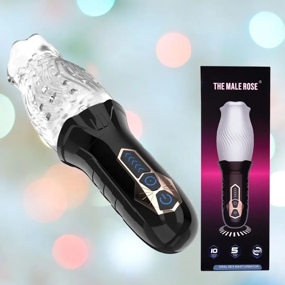 The Original Male Rose Vibrating Masturbation Sleeve 1