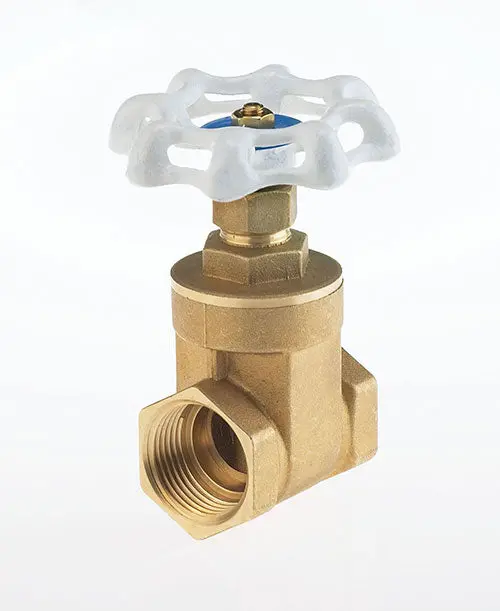 Brass Gate Valve 3/4" Hammond 1