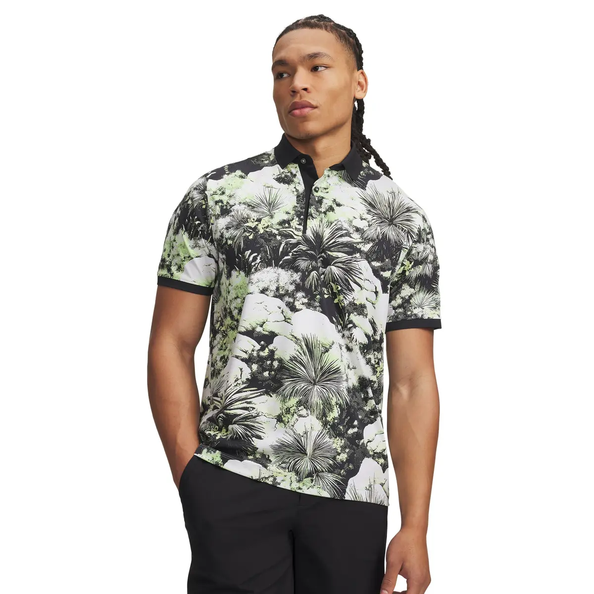 Under Armour Golf Curry Armourdry Printed Polo Shirt 1