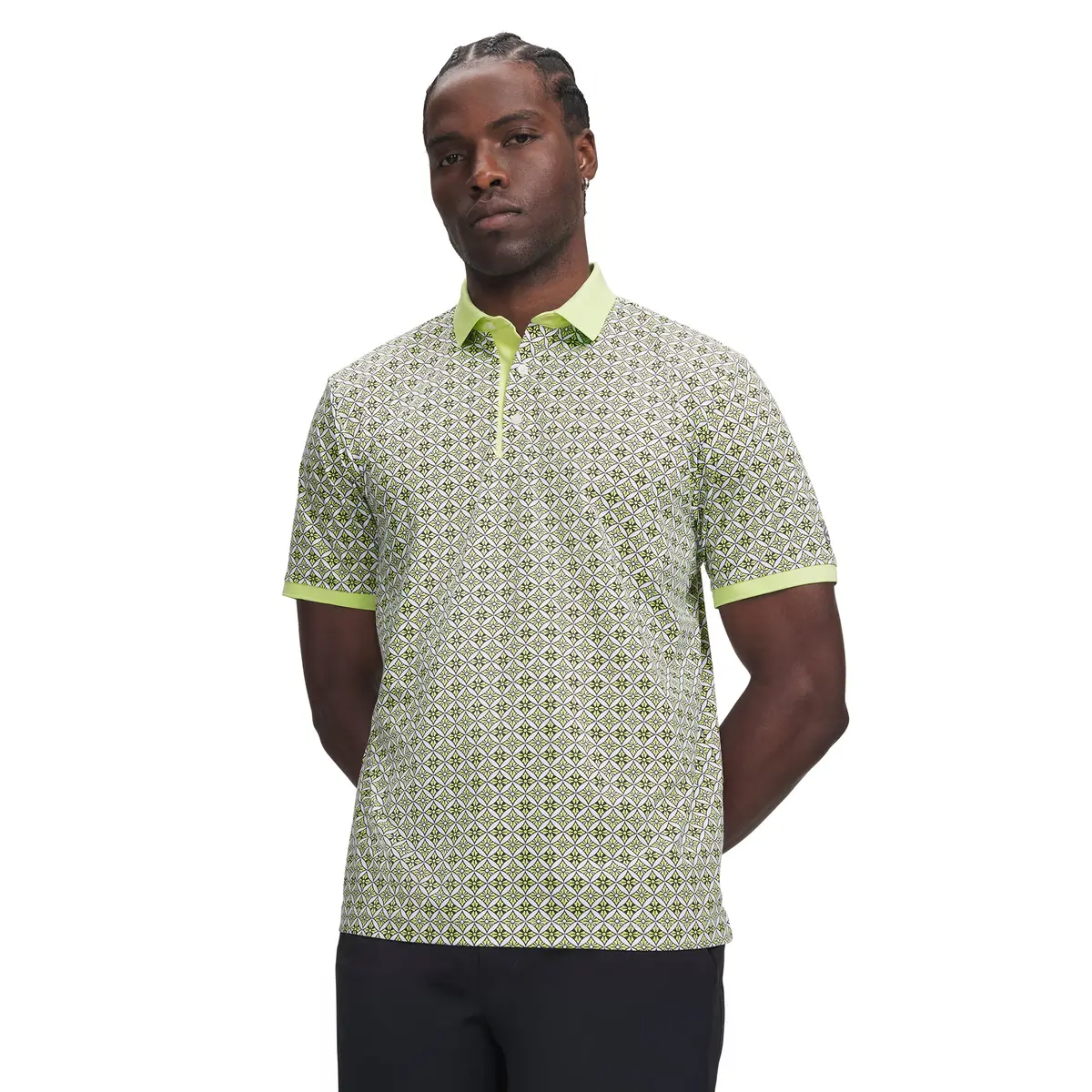 Under Armour Golf Curry Armourdry Printed Polo Shirt 1