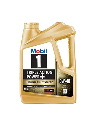 Mobil 1™ 0W-40 Triple Action Power+ 1
