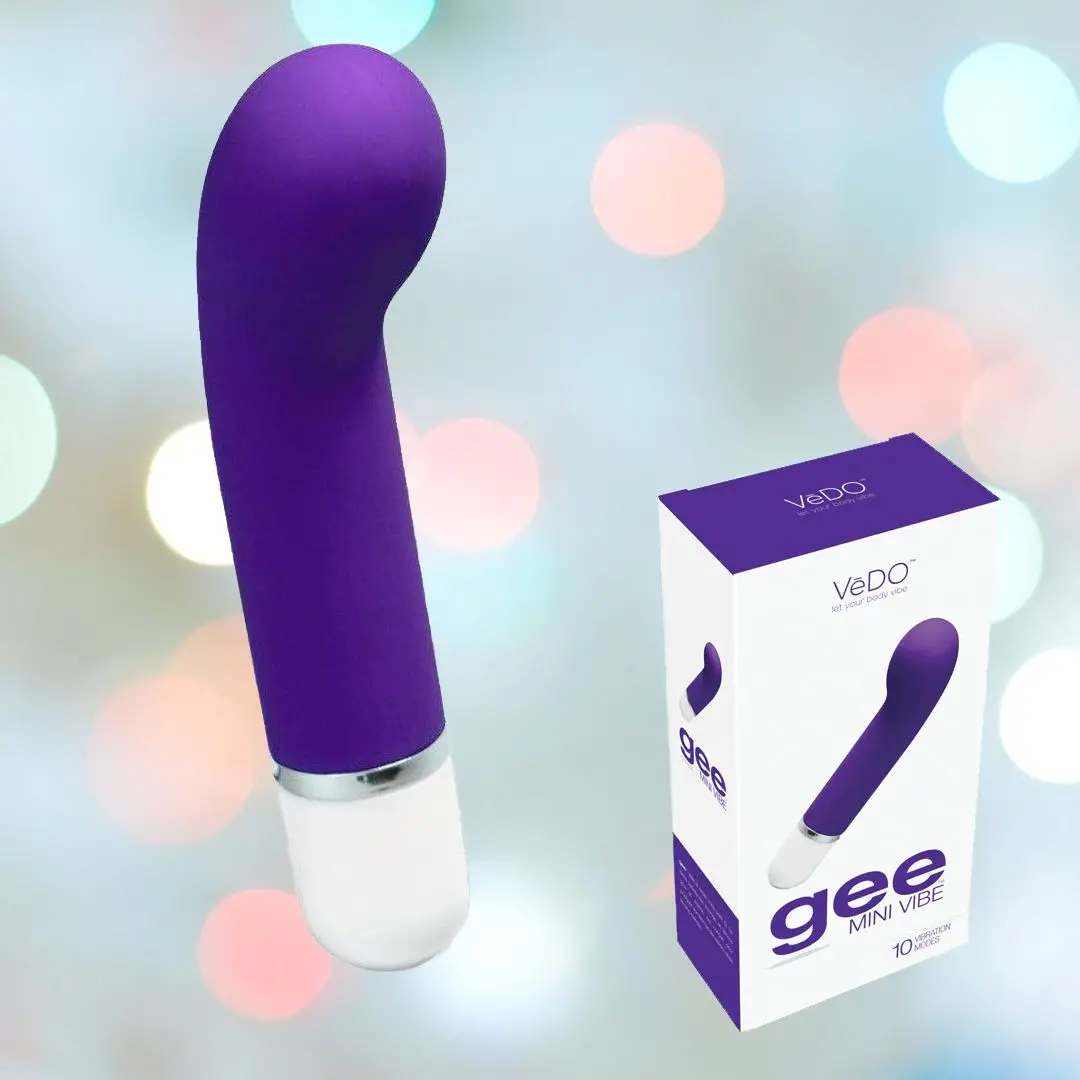 Vedo 'Gee' Mini G-Spot Rechargeable Waterproof Vibrator - Indigo 1