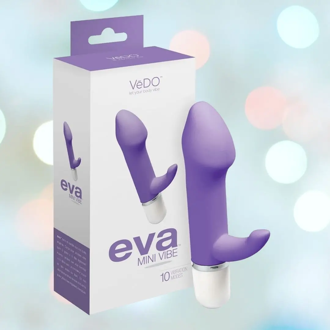 Vedo Eva Mini Vibrating Clitoral And G-Spot Vibrator - 'Orgasmic Orchid' 1