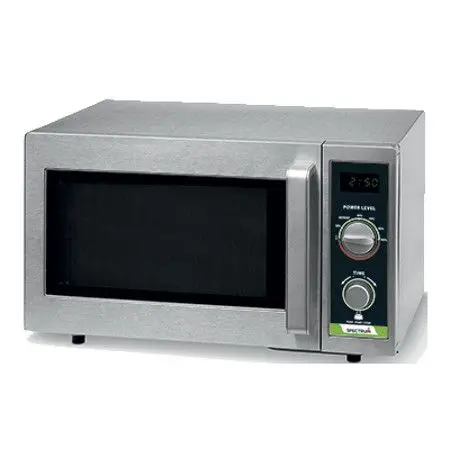 Winco Spectrum Commercial Microwave, Dial Stainless Steel, 1000W Power Output 1