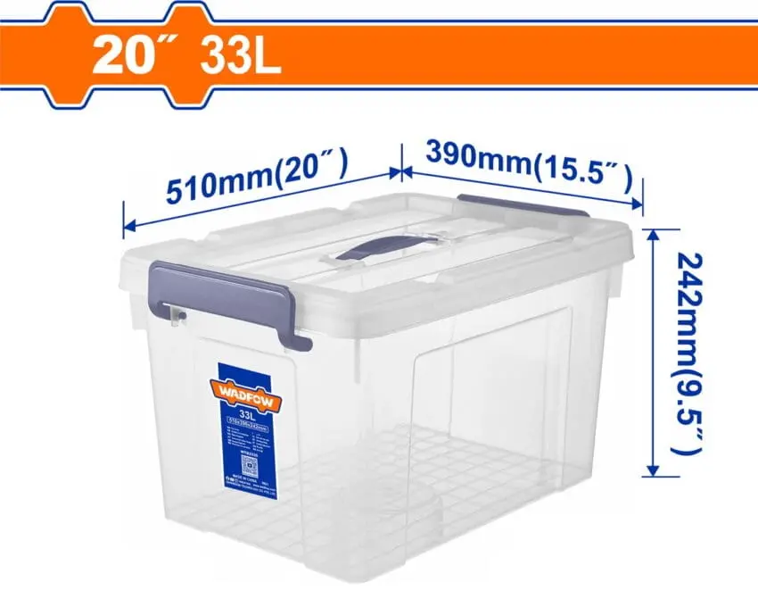 Wadfow Plastic Storage Box Wtb2335 1