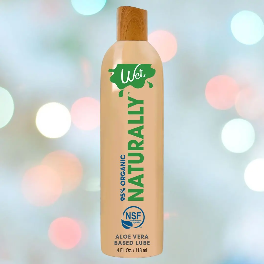 Wet Naturally - 95% Organic Aloe Based Lubricant 1