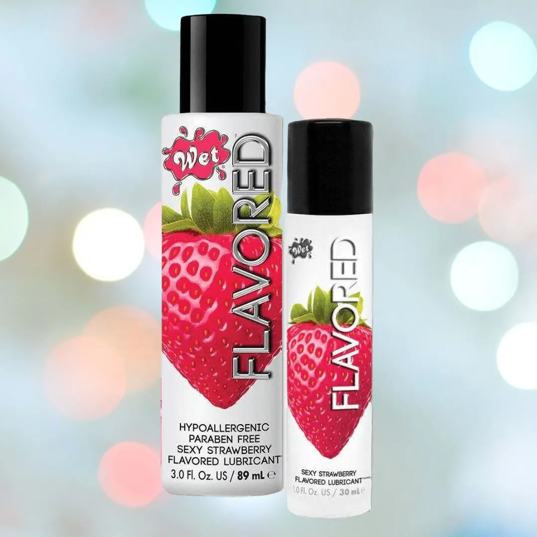 Wet "Sexy Strawberry" Flavored Lubricant 🍓 1