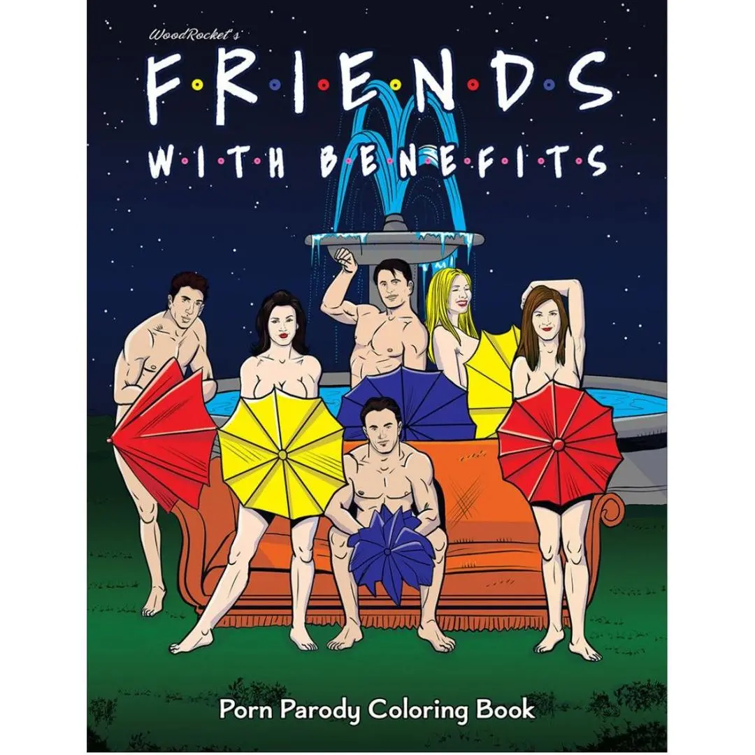 Friends With Benefits Coloring Book From Wood Rocket 1