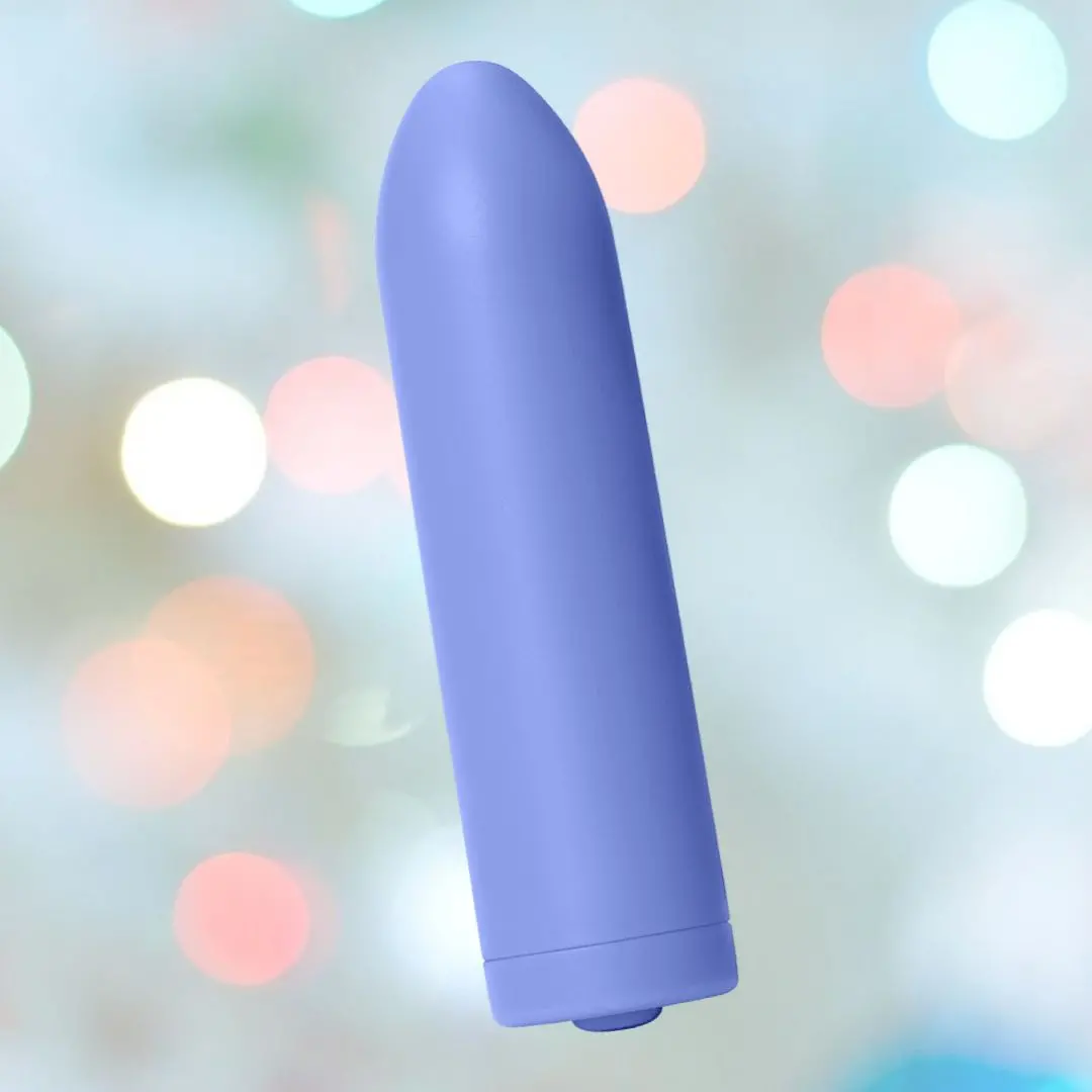 Zee Bullet Portable Clitoral Vibrator By Dame - Periwinkle 1