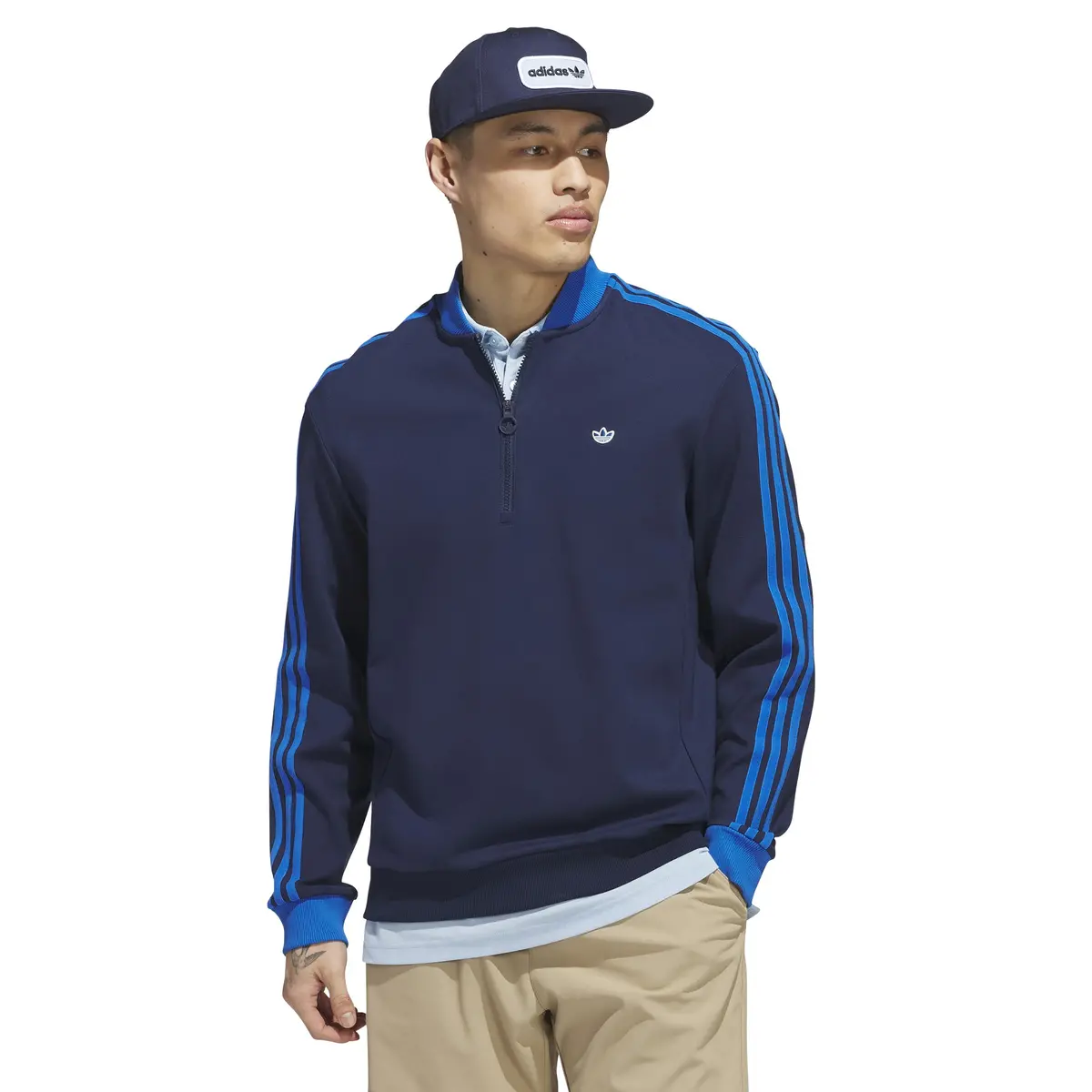 Adidas Golf Originals 3-Stripes 1/4 Zip 1
