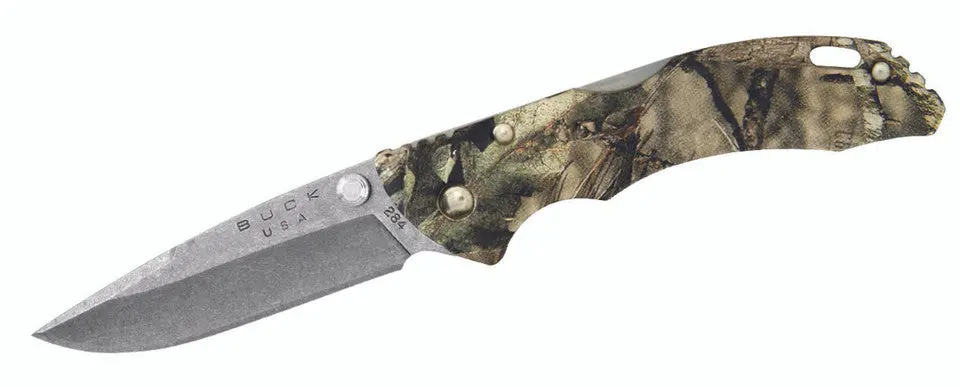 Buck 284 Bantam Bbw Folding Knife Mossy Oak Country Camo 1